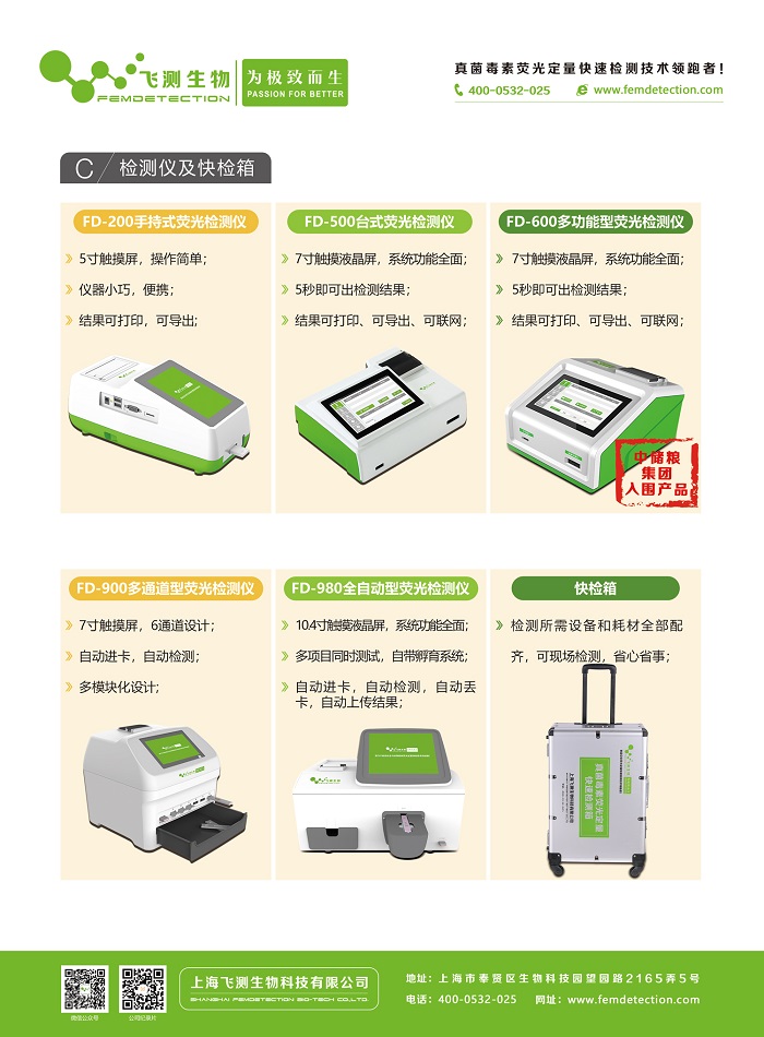 真菌毒素多合一檢測卡